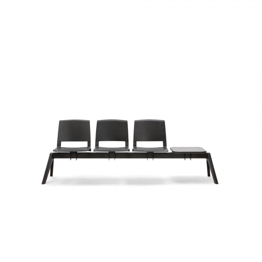 Bancheta sala de asteptare Nahu Essential Clio Plastic Bench 3P+TAV